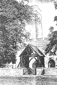 a sketch of All Saints Eastchurch